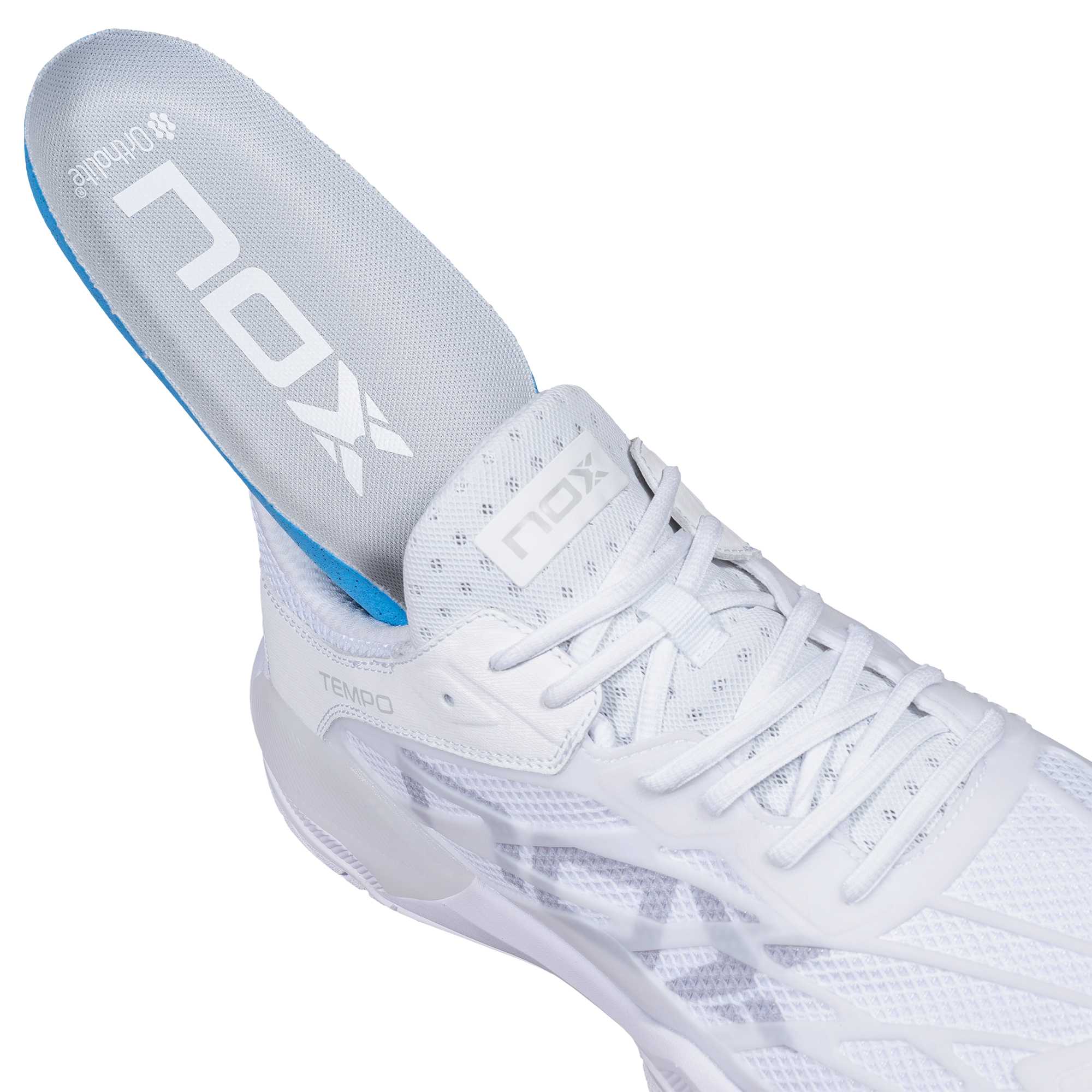 Zapatillas de Pickleball LUX TEMPO White/Violet Grey