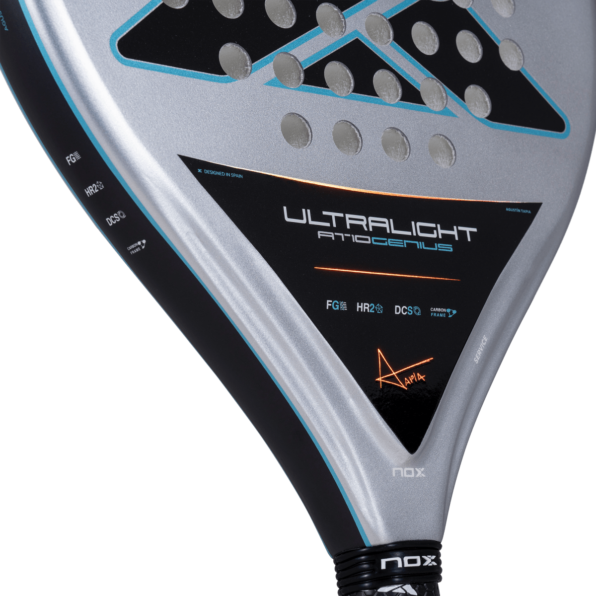 NOX AT10 Genius Ultra Light racket | The lightest racket