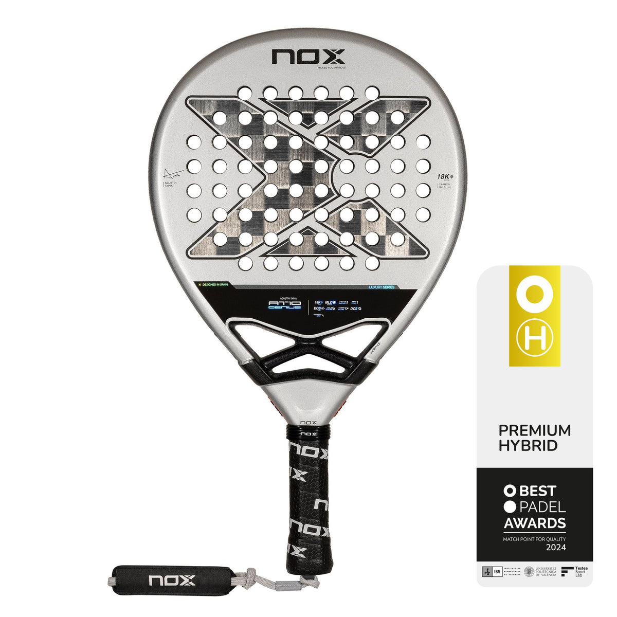 Paddle Rachet AT10 Luxury GENIUS GENIUS ATTACK 18K Alum 2025 by Agustin Tapia – NOX
