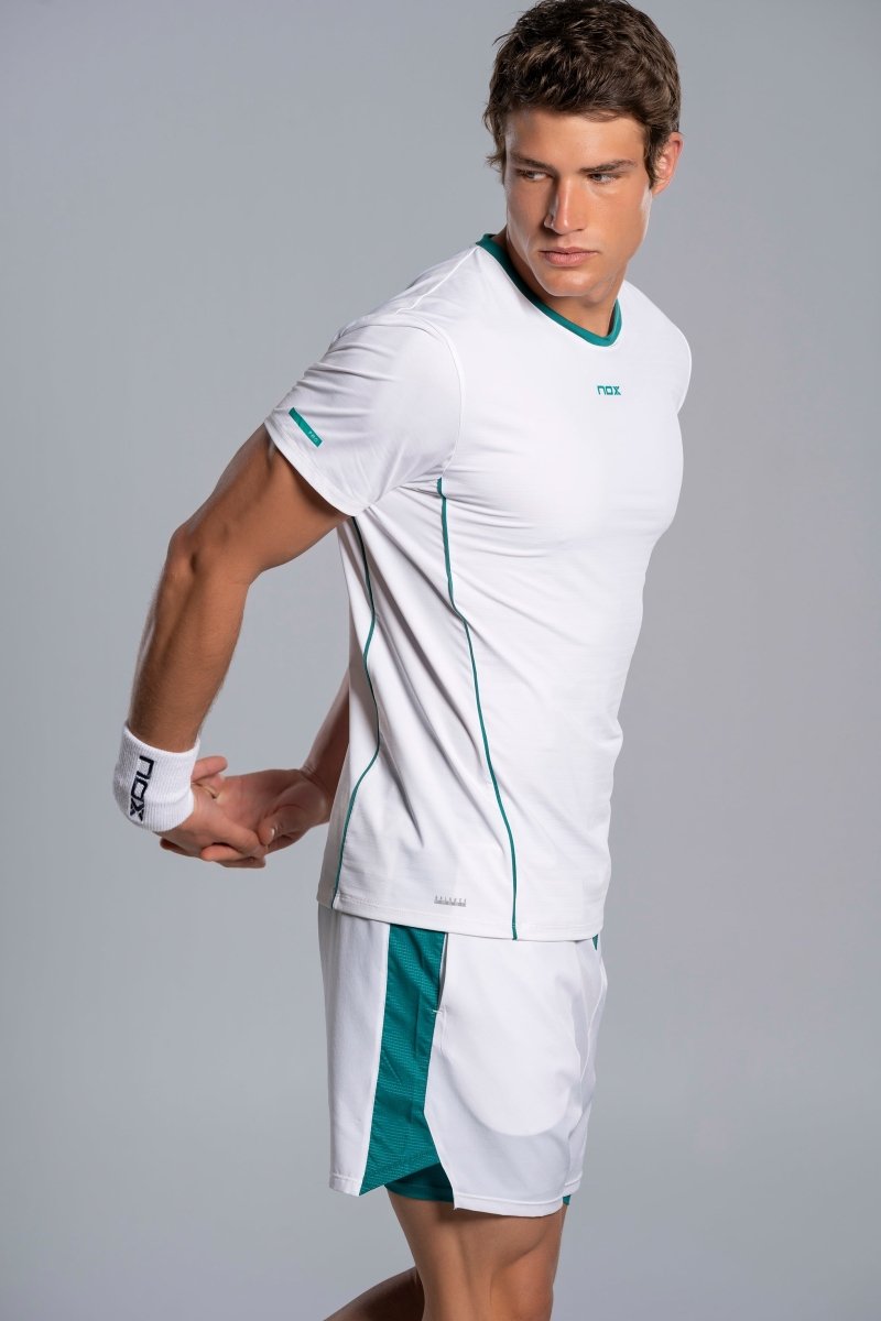 Camiseta Hombre PRO White/Ivy Green - NOXcamisetaCamisetas