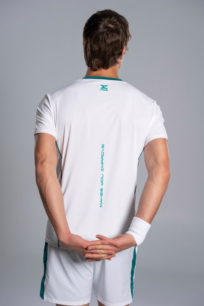 Camiseta Hombre PRO White/Ivy Green - NOXcamisetaCamisetas