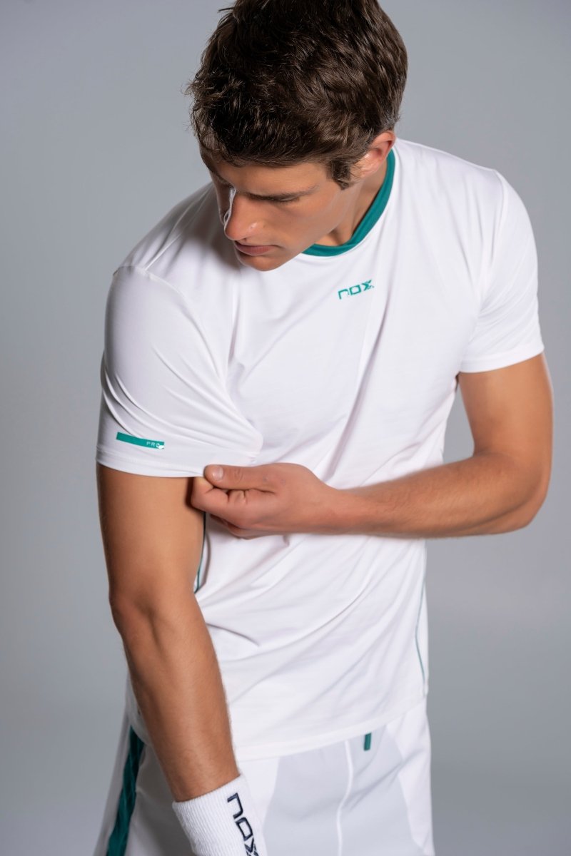 Camiseta Hombre PRO White/Ivy Green - NOXcamisetaCamisetas