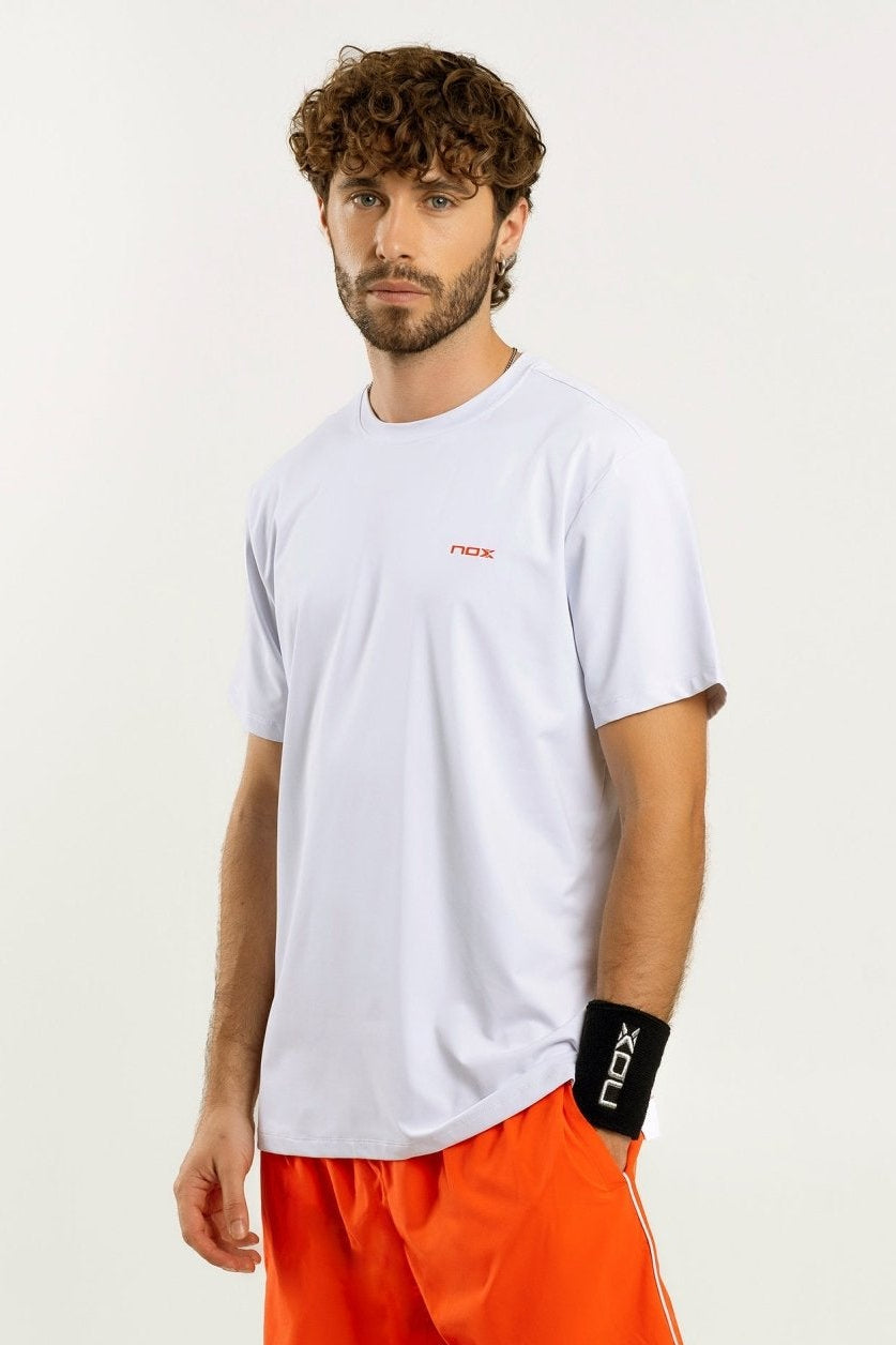 T-SHIRT HOMMES TEAM REGULAR BLANC