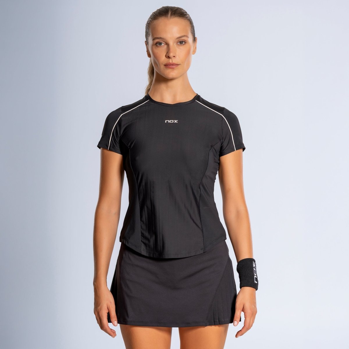 Camiseta Mujer PRO Jet Black - NOXCamisetas