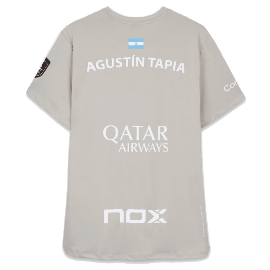 Sponsors AT10 Agustin Tapia Soft Grey T-Shirt 2026