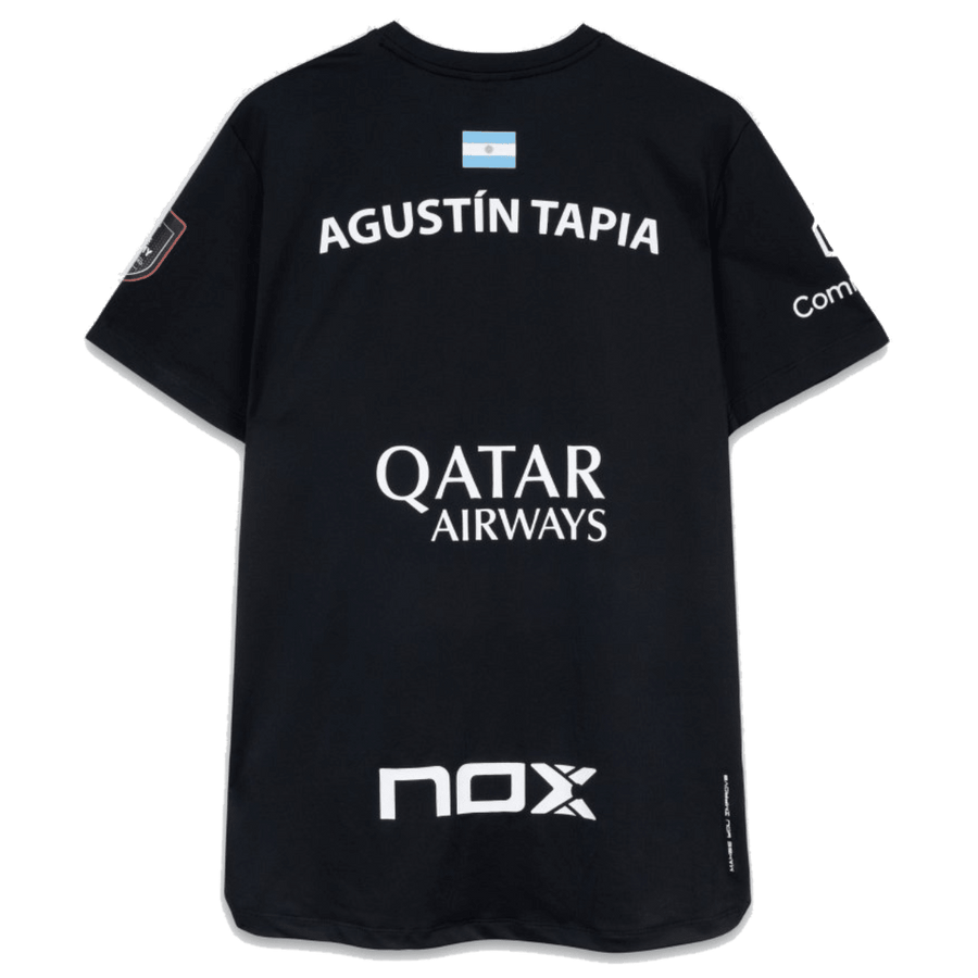 Sponsors AT10 Black Agustin Tapia T-shirt 2026