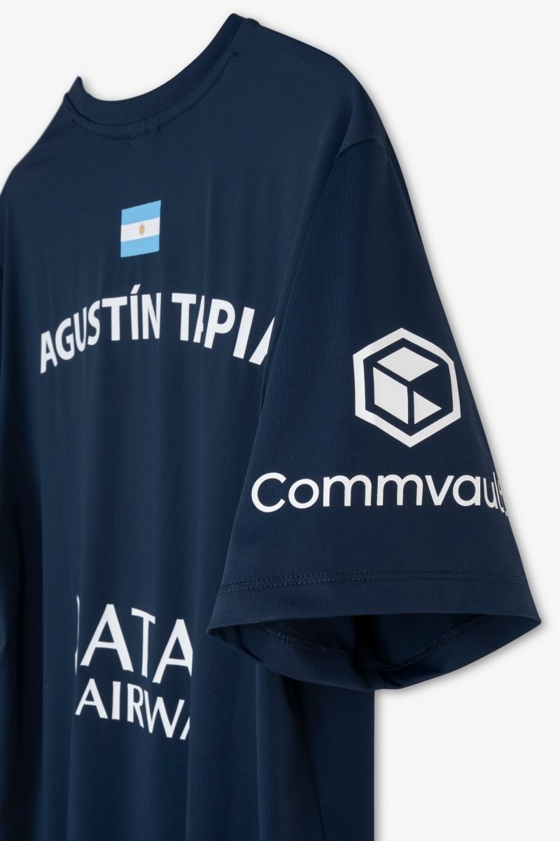 Camiseta Sponsors AT10 Azul Oscuro de Agustín Tapia 2026 - NOXreplicasCamisetas