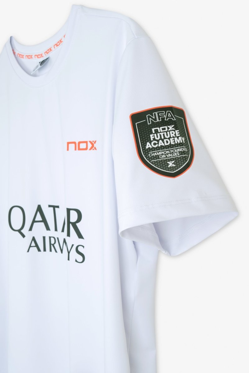 Camiseta Sponsors AT10 Blanco de Agustín Tapia 2026 - NOXreplicasCamisetas