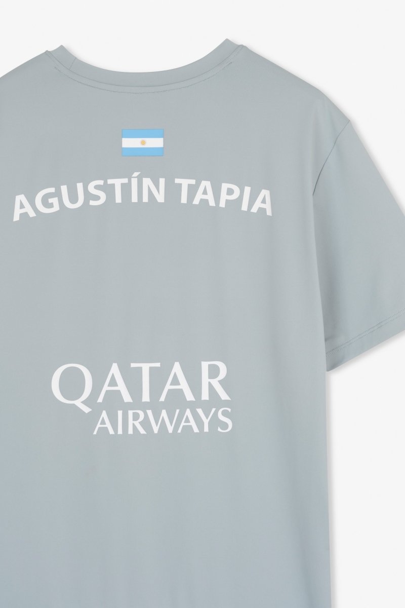 Camiseta Sponsors AT10 Gris de Agustín Tapia - NOXpadelCamisetas
