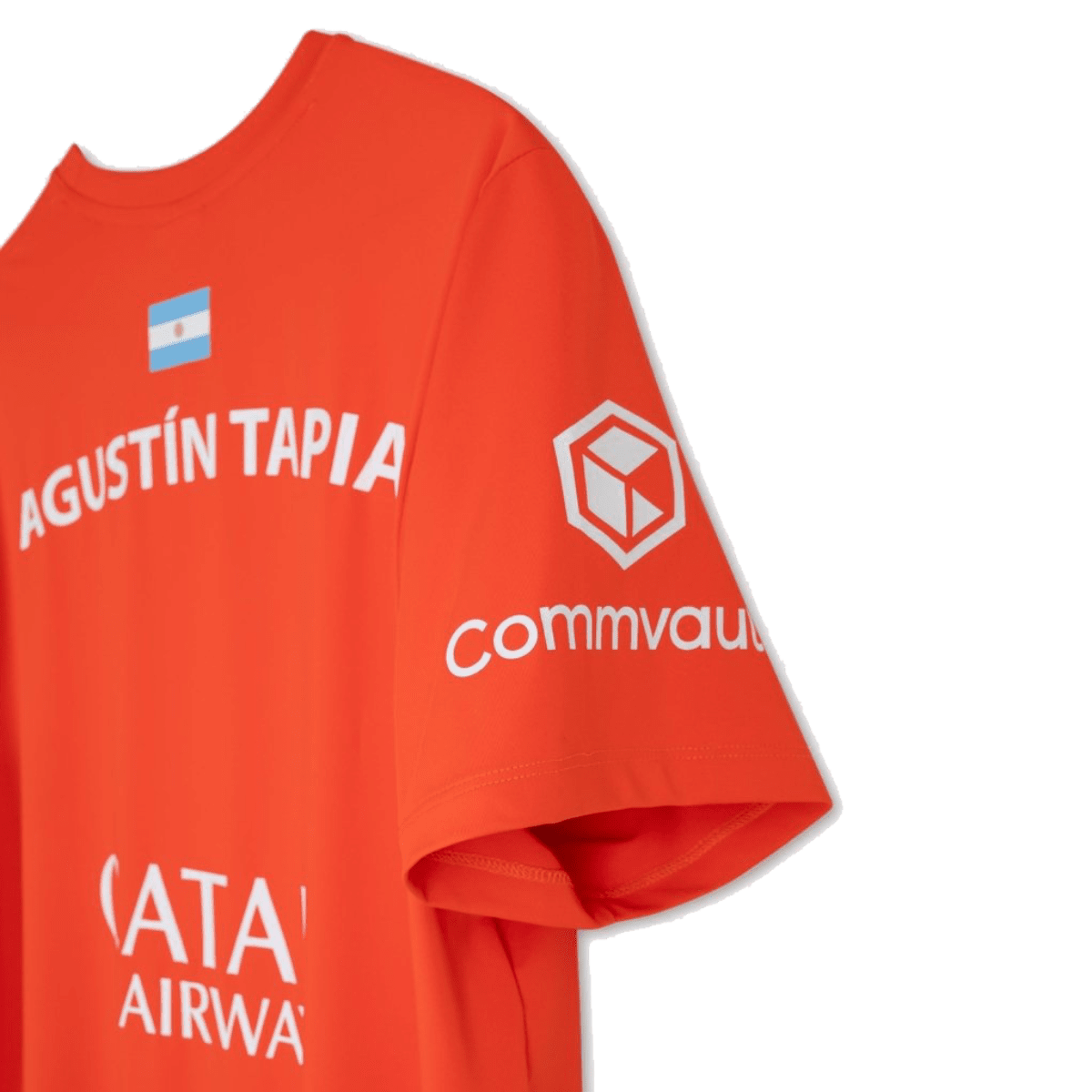Camiseta Sponsors AT10 Rojo de Agustín Tapia 2026 - NOXAllCamisetas