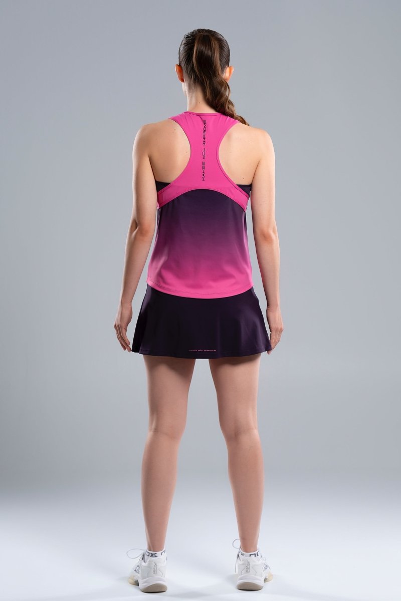 Camiseta Tirantes Mujer PRO Blackberry Rose Degraded - NOXfw25Camisetas