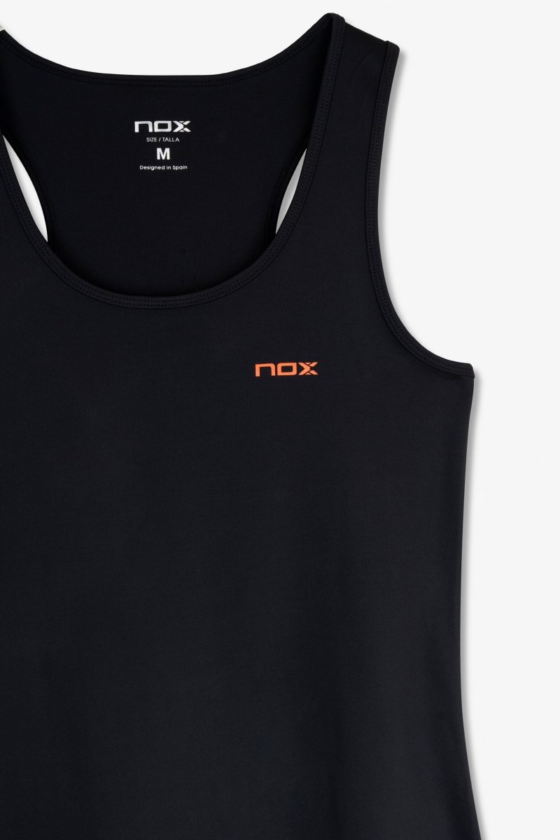 Camiseta Tirantes Mujer TEAM Negro - NOXmujerCamisetas