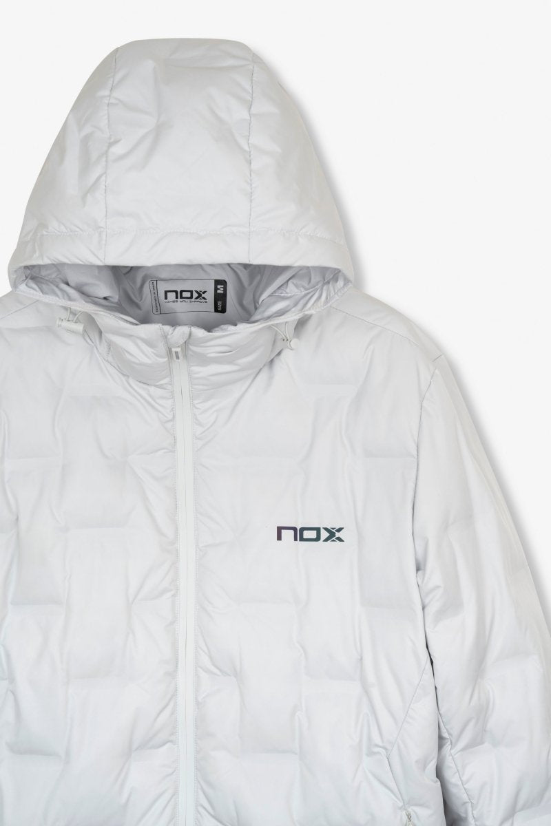 Chaqueta acolchada TEAM gris para hombre - NOXchaqueta deportivaChaqueta deportiva