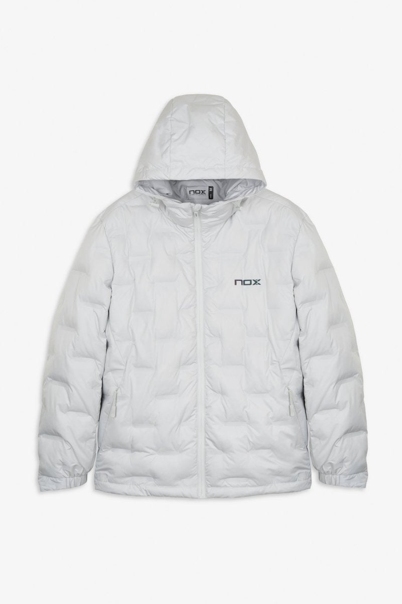 Chaqueta acolchada TEAM gris para hombre - NOXchaqueta deportivaChaqueta deportiva