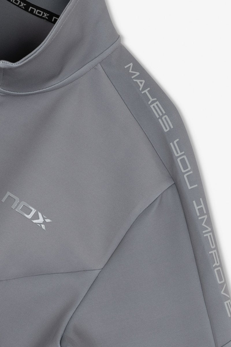 Chaqueta Deportiva hombre TEAM gris luna - NOXchaqueta deportivaChaqueta deportiva