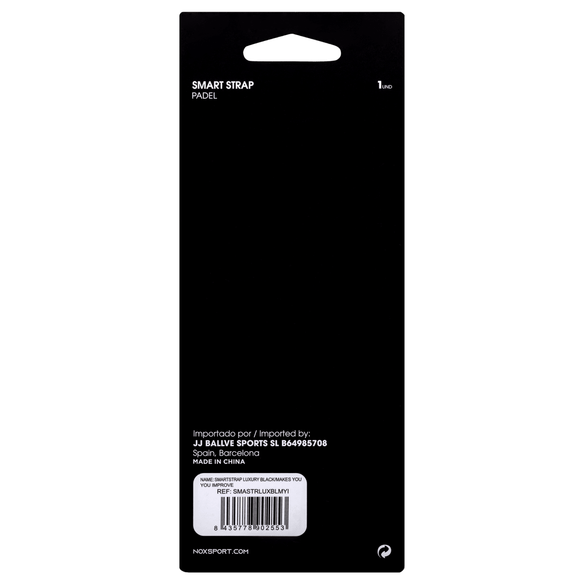 Cordón Smartstrap® LUXURY negro - NOXsmartstrapSMARTSTRAP