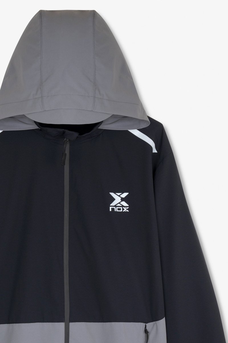 Cortavientos Hombre Black/Dark Grey - NOXcortavientosCortavientos