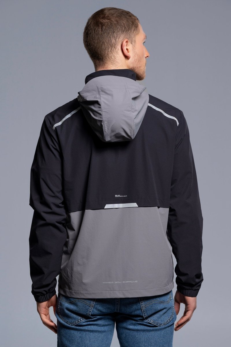 Cortavientos Hombre Black/Dark Grey - NOXcortavientosCortavientos