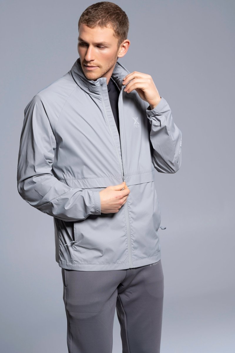 Cortavientos Ligero Hombre Light Grey - NOXcortavientosCortavientos