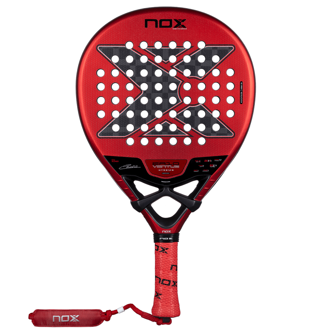 Nox Racket Red Nox Quantum 12K Carbon Racket | Maximum Power – NOX