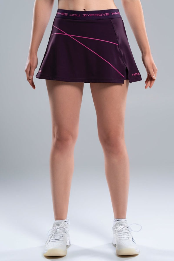 Falda Mujer PRO Deep Purple - NOXfw25Faldas