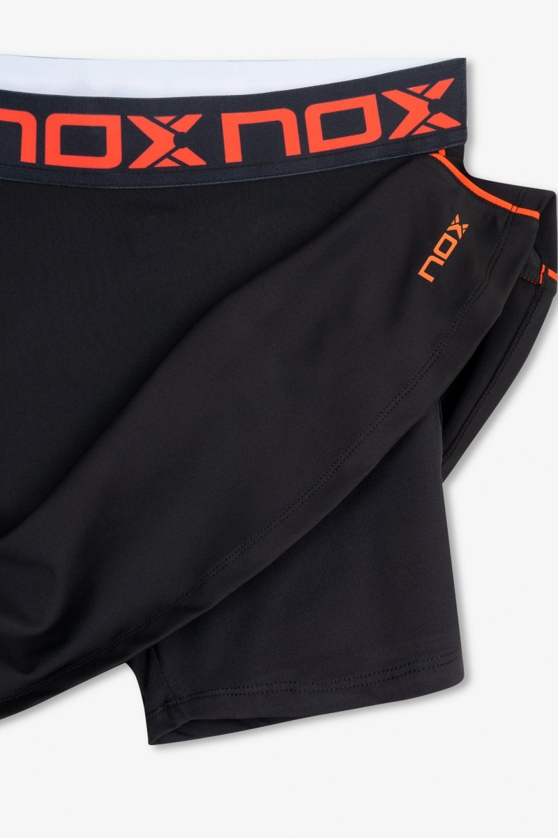 Falda Mujer TEAM Negro - NOXfaldasFaldas