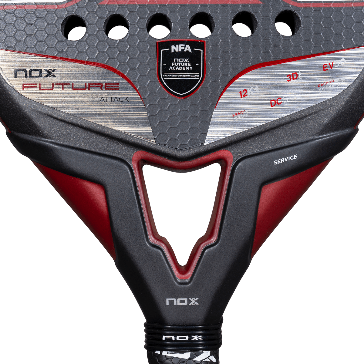 NOX Future Attack 12K Alum | NFA Series Padel Racket