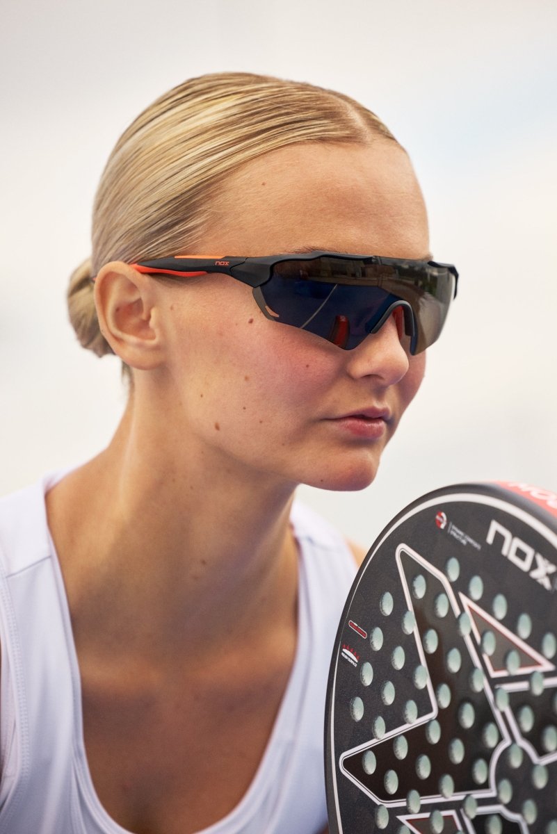 Gafas Deportivas NOX/MO COPPI Nerbo Negro/Rojo - NOXAccesorios NOX para pádel y tenisGafas Deportivas