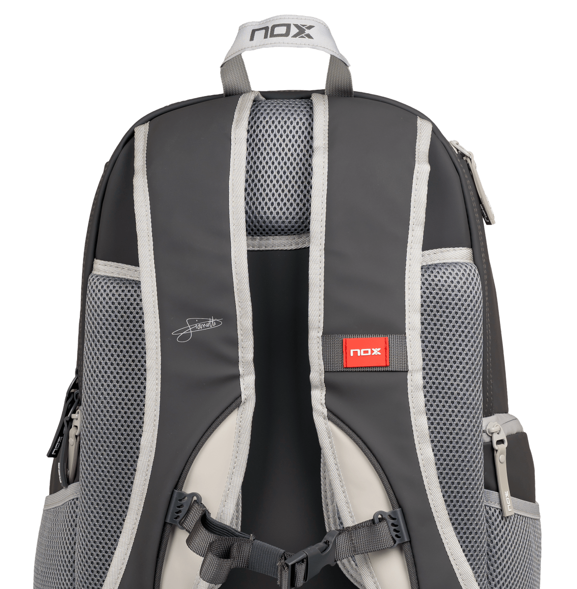 Mochila Beach LUXURY NG17 Black/White by Nico Gianotti - NOXMochilas Beach Tennis