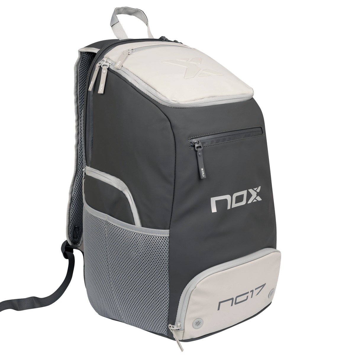 Mochila Beach LUXURY NG17 Black/White by Nico Gianotti - NOXMochilas Beach Tennis