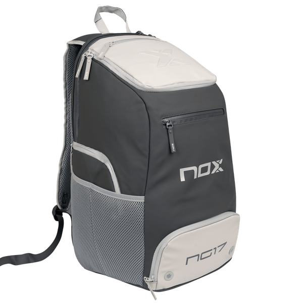 Mochila Beach LUXURY NG17 Black/White by Nico Gianotti - NOXMochilas Beach Tennis