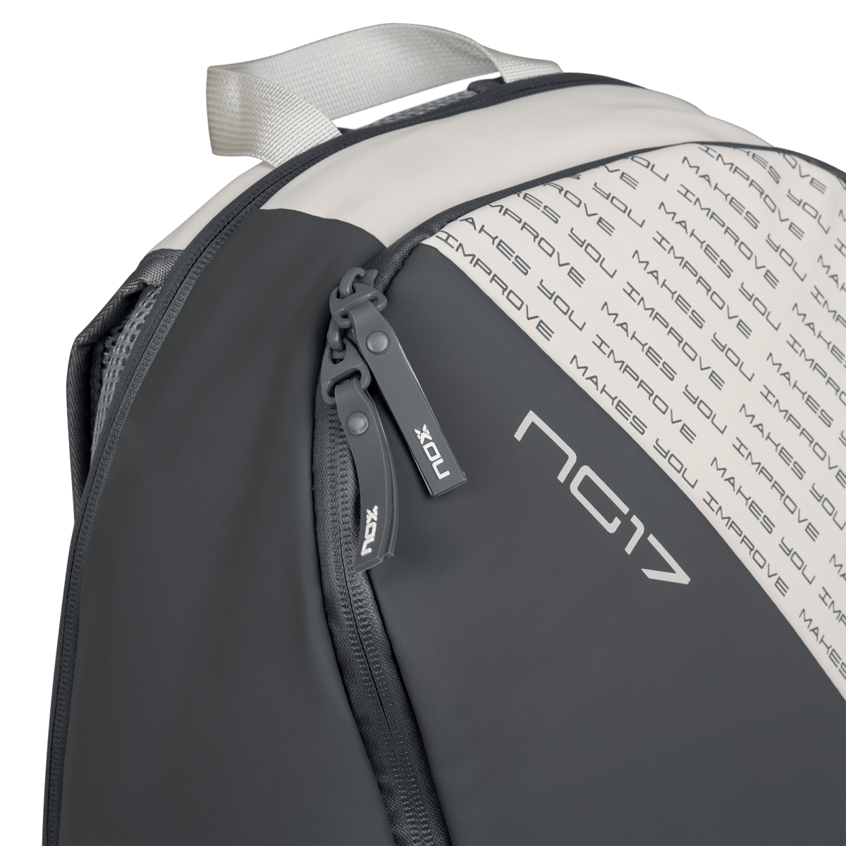Mochila Beach NG17 STREET Black/White - NOXMochilas Beach Tennis