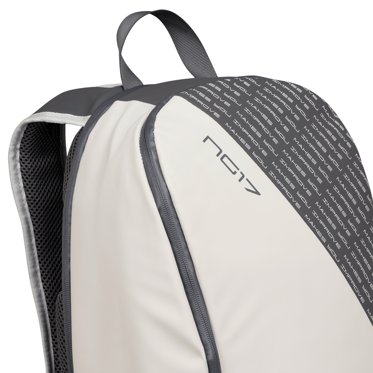 Mochila Beach NG17 STREET White/Black - NOXMochilas Beach Tennis