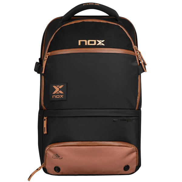 Mochila LUXURY OPEN SERIES negro/marrón - NOX2024Mochilas