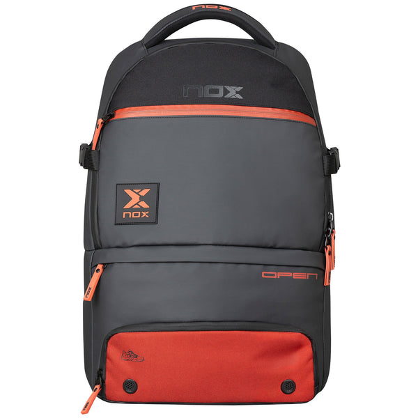 Mochila LUXURY OPEN SERIES negro/rojo - NOX2024Mochilas