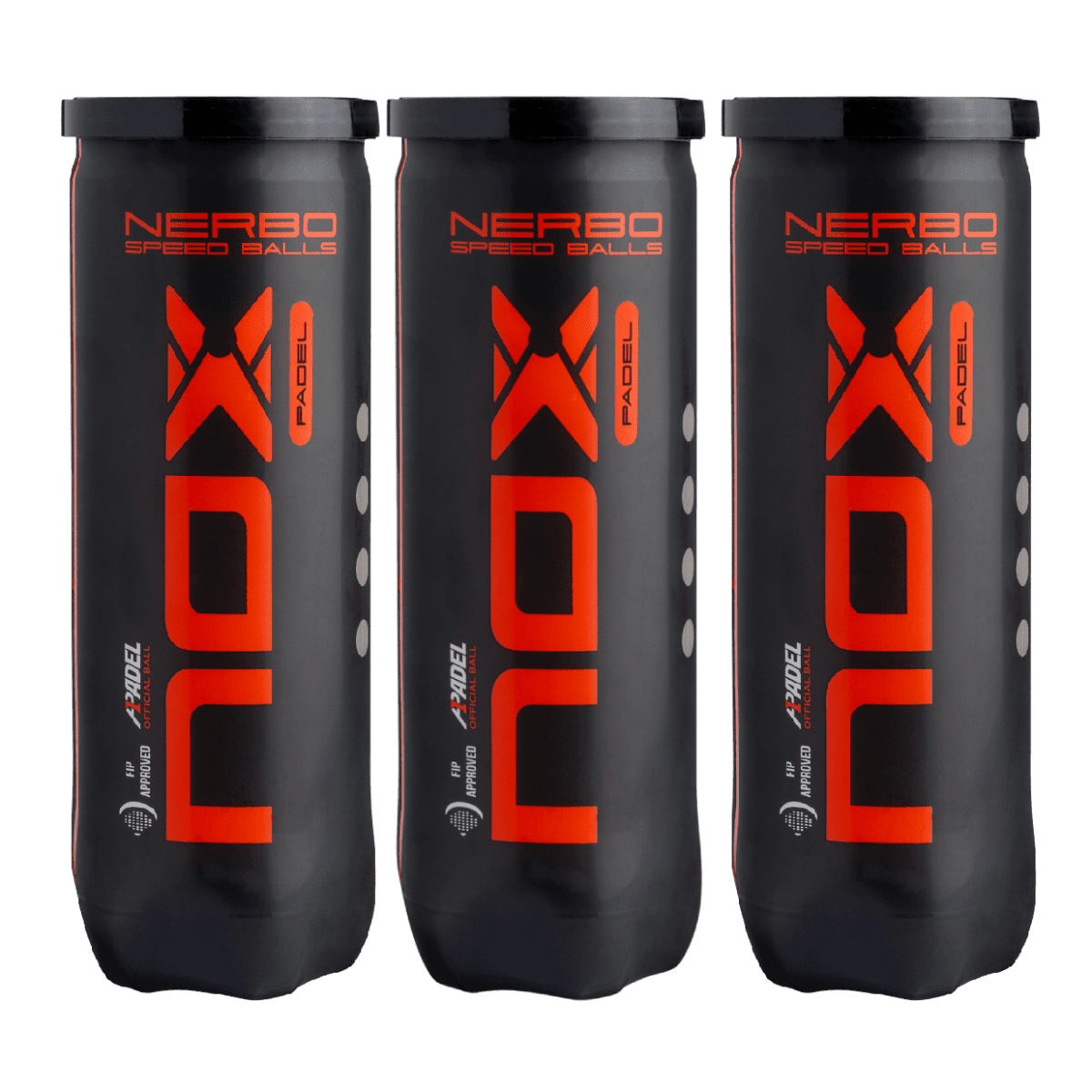 Pack 3 Botes de pelotas NERBO - NOX