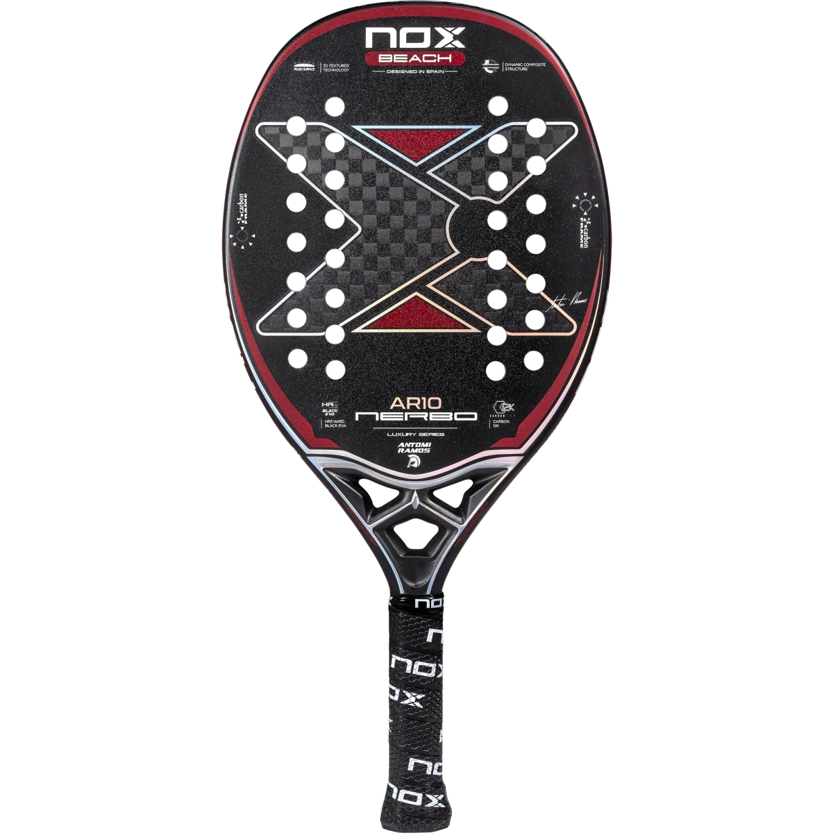 Pala de tenis playa AR10 NERBO 2022 - NOX2022Palas Beach Tennis