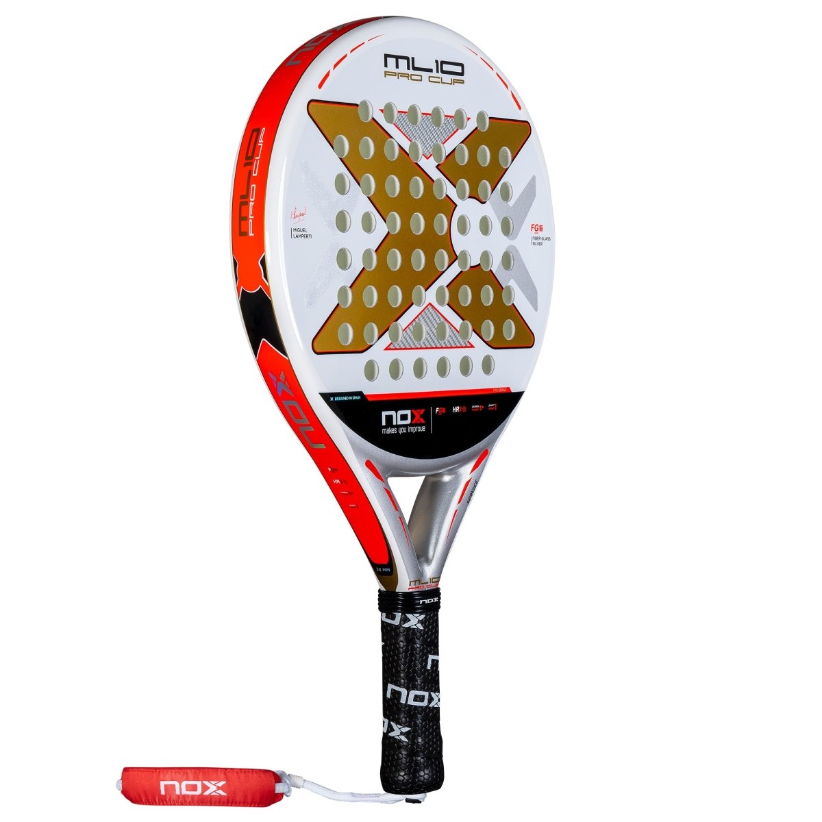 Raquette Padel Nox ML10 Pro Cup 2025 Par Miguel Lamperti - Contrôle Et Puissance Équilibrés