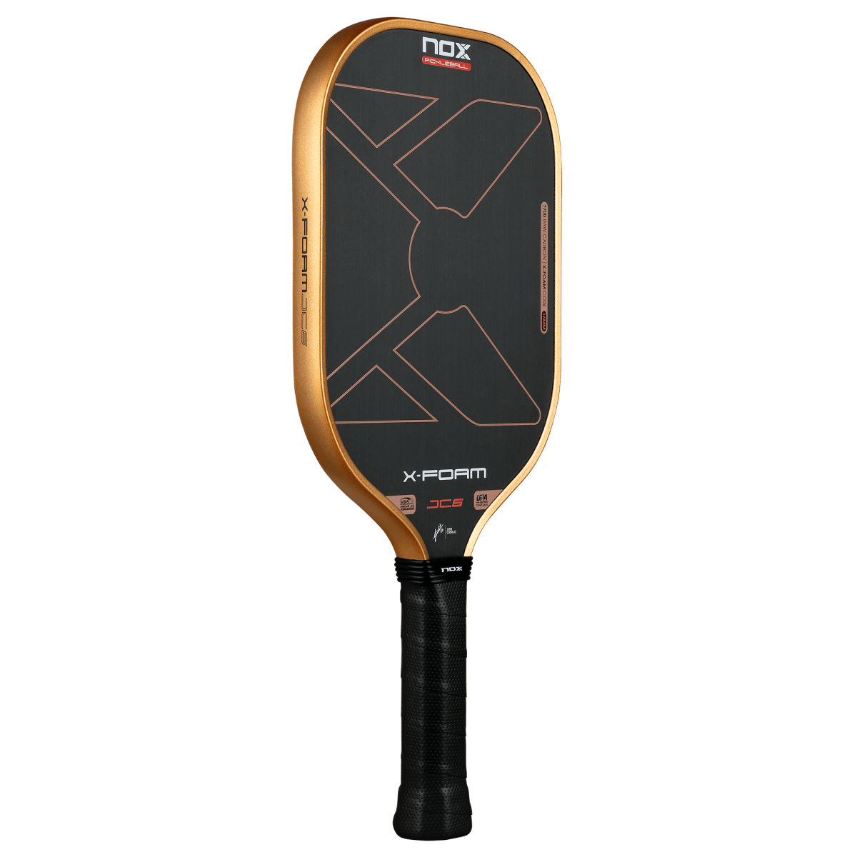 NOX X-FOAM JC6 16 mm Pickleball Paddle | Collab. Judit Castillo NOX X-FOAM JC6 16 mm Pickleball Paddle | Collab. Judit Castillo