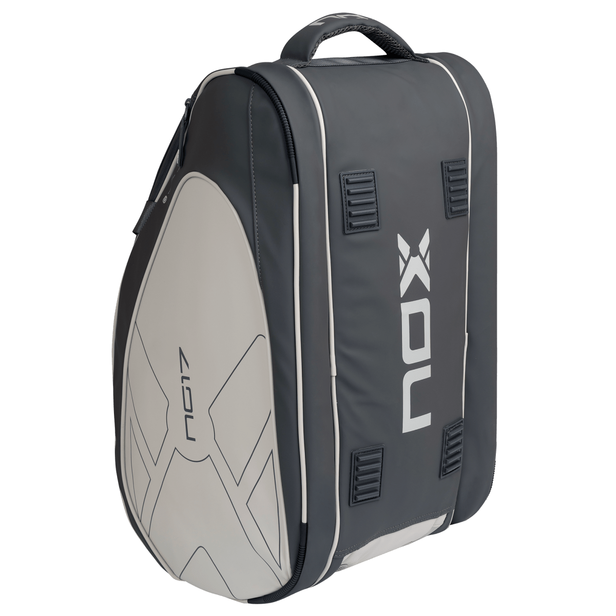 Paletero Beach LUXURY NG17 Black/White by Nico Gianotti - NOXPaleteros Beach Tennis