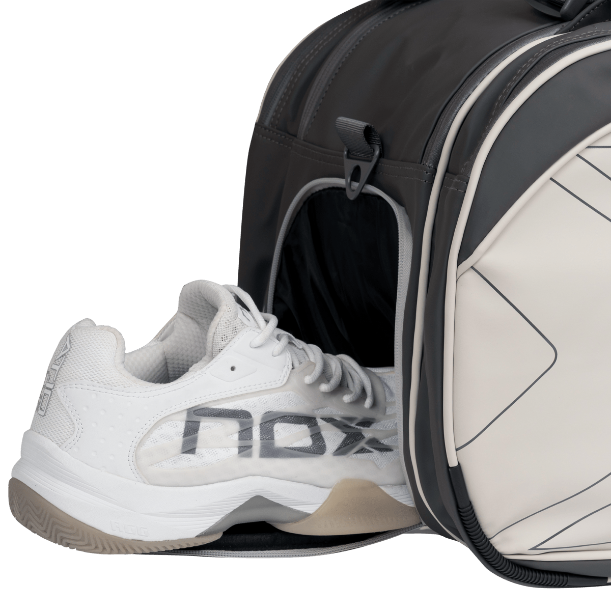 Paletero Beach LUXURY NG17 Black/White by Nico Gianotti - NOXPaleteros Beach Tennis