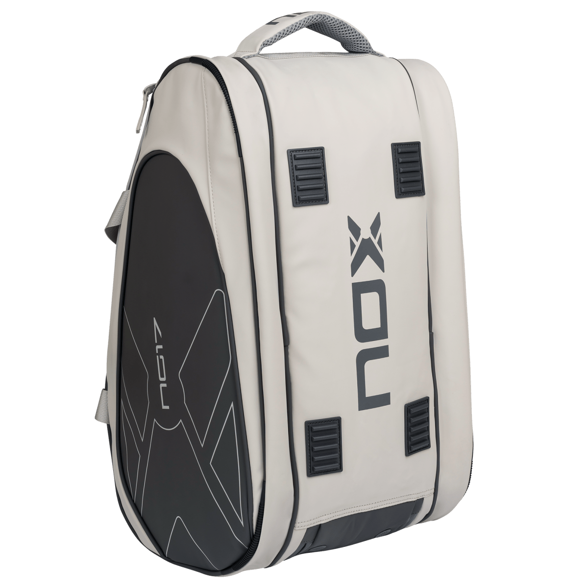 Paletero Beach LUXURY NG17 White/Black by Nico Gianotti - NOXPaleteros Beach Tennis