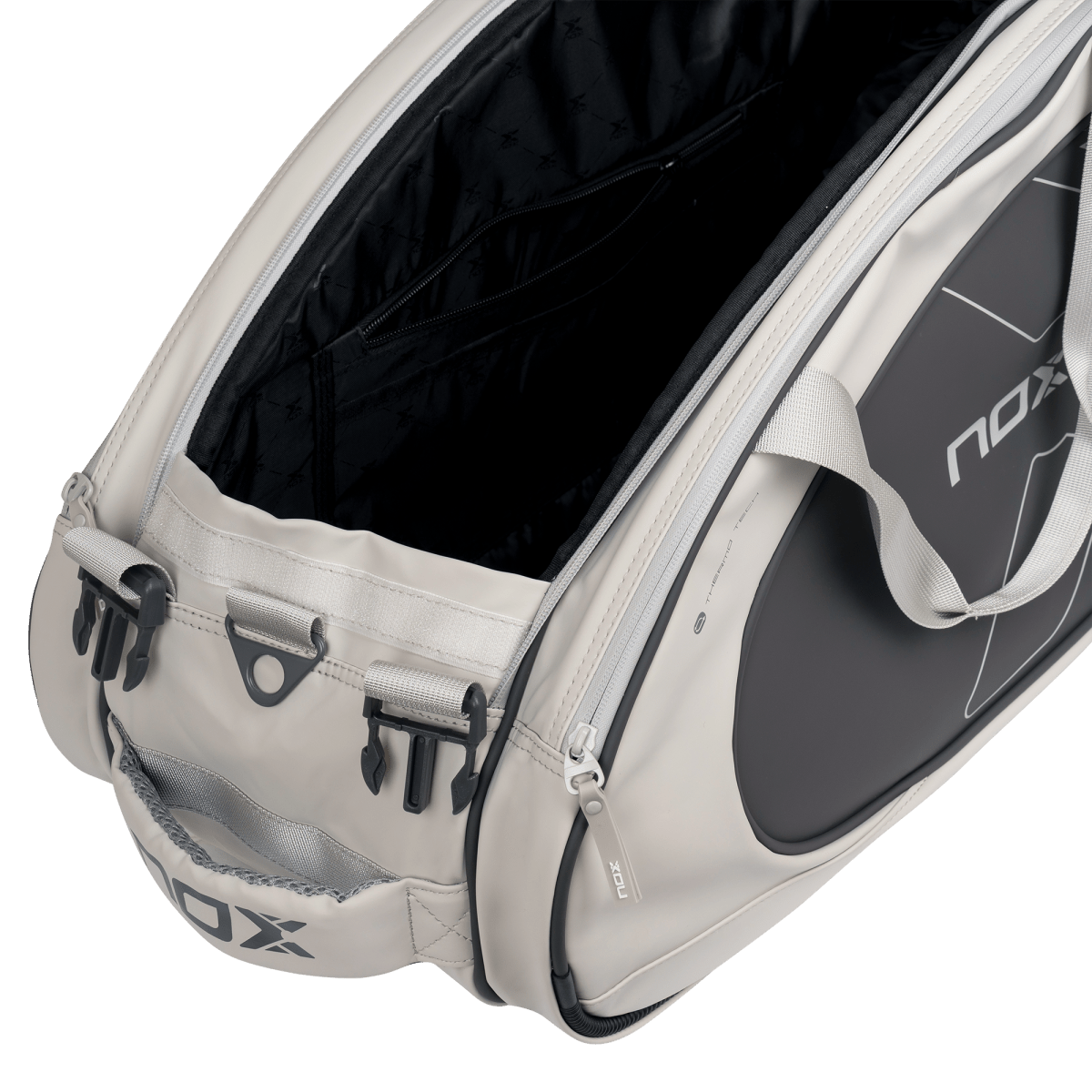 Paletero Beach LUXURY NG17 White/Black by Nico Gianotti - NOXPaleteros Beach Tennis