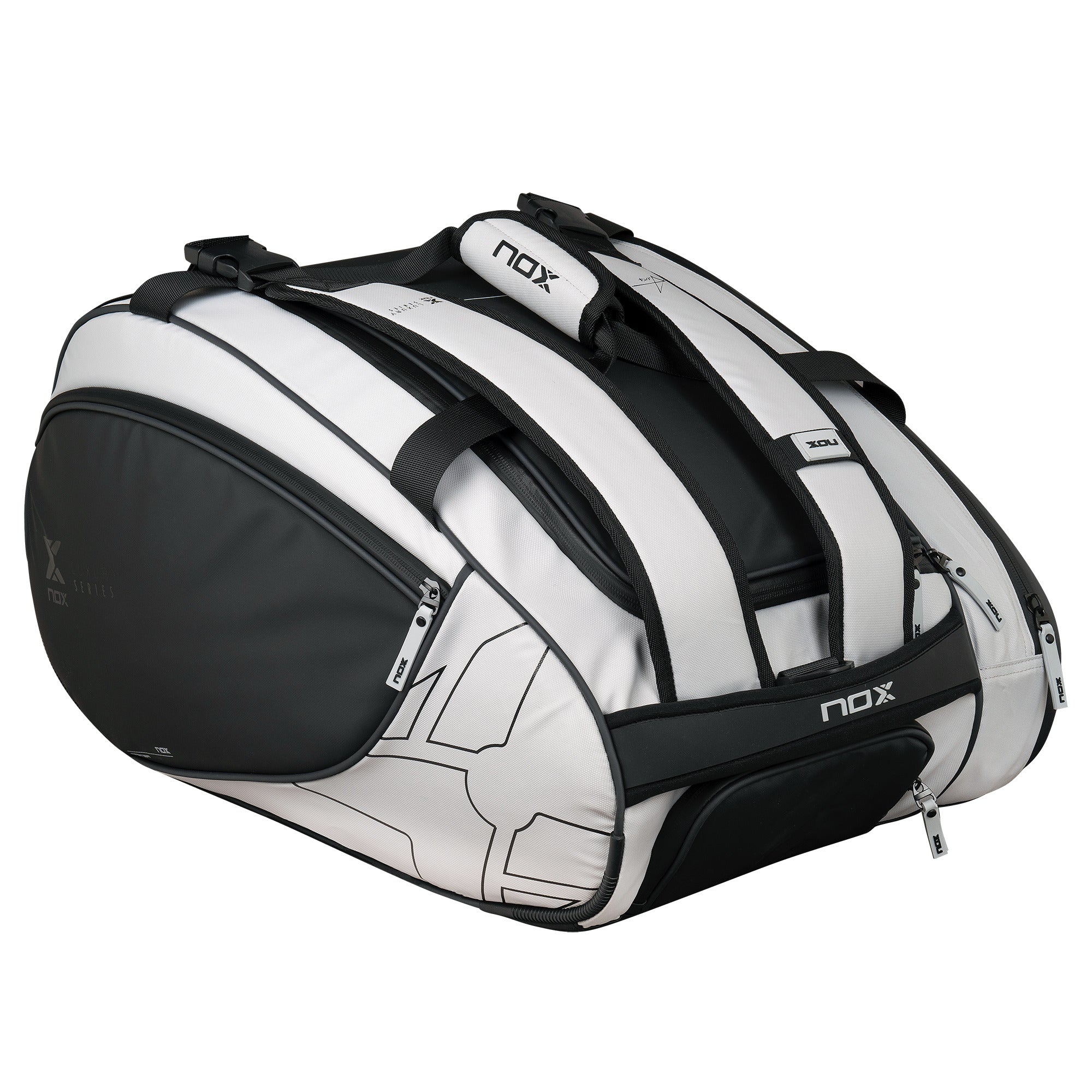 CHAUSSURE DE PADEL NOIR/BLANC LUXURY MASTER SERIES