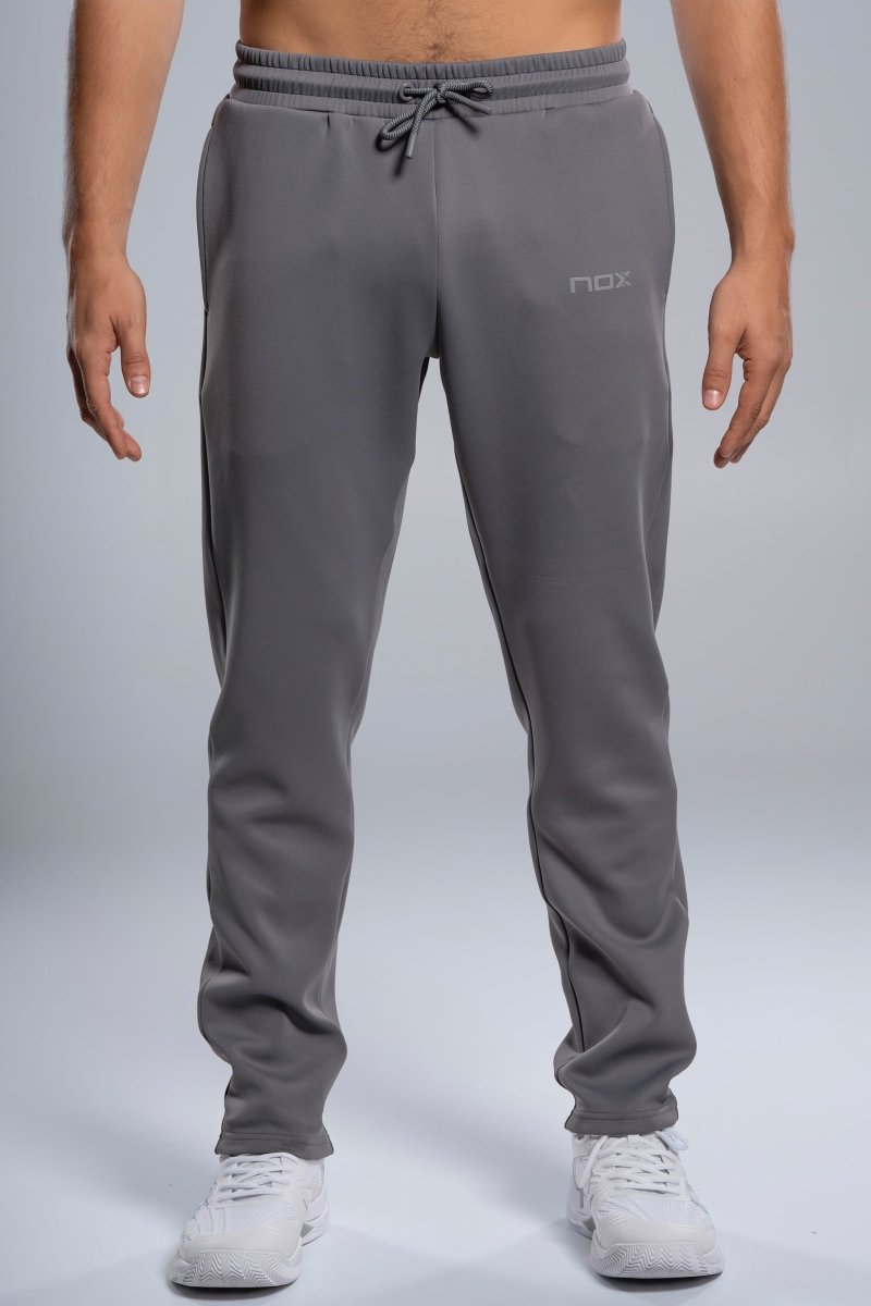 Pantalón deportivo hombre TEAM gris luna - NOXhombrePantalones