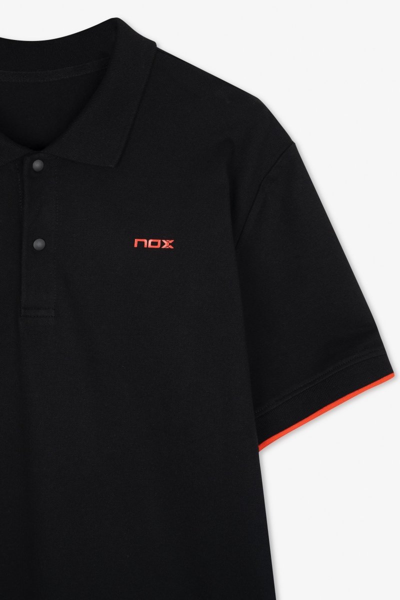 Polo CORP negro para hombre - NOXhombrePolo