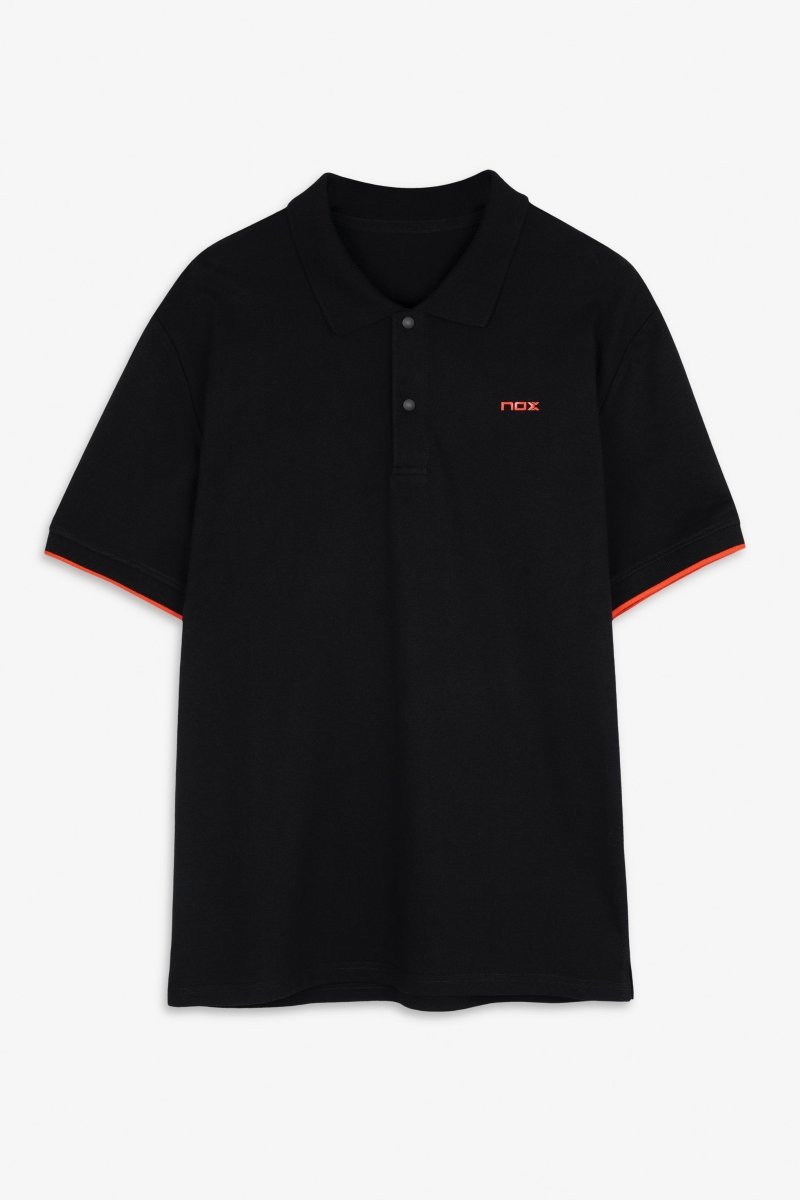 Polo CORP negro para hombre - NOXhombrePolo