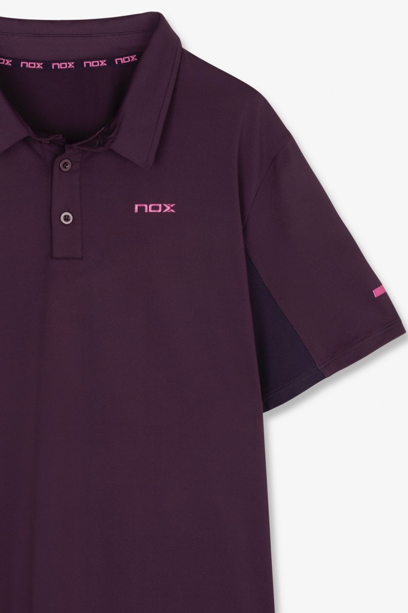 Polo Hombre PRO Deep Purple - NOXfw25Polo