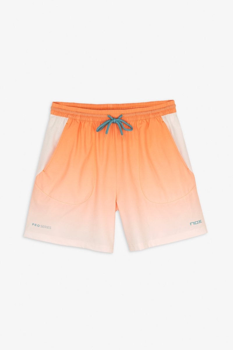 Men's Shorts PRO Orange Degraded NOX Lightweight and comfortable
