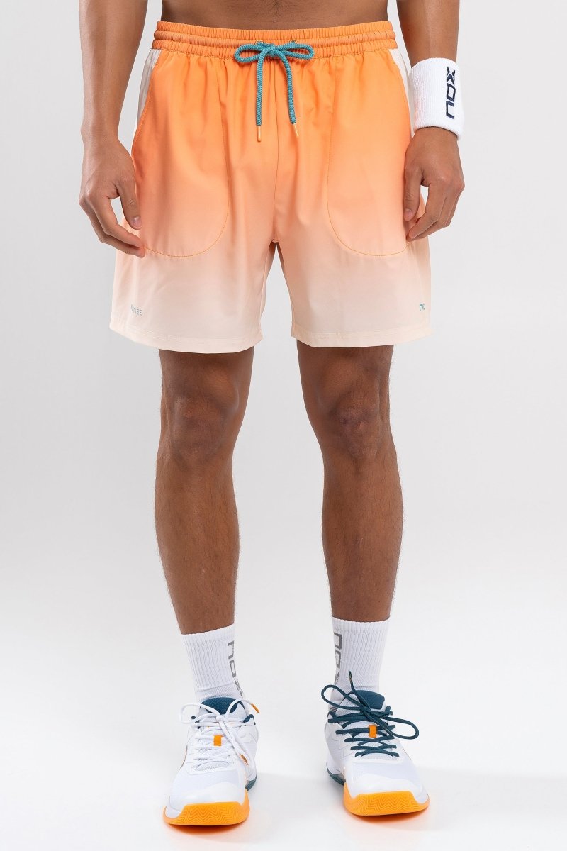 Short hombre PRO Naranja Degradado NOX Ligero y cómodo